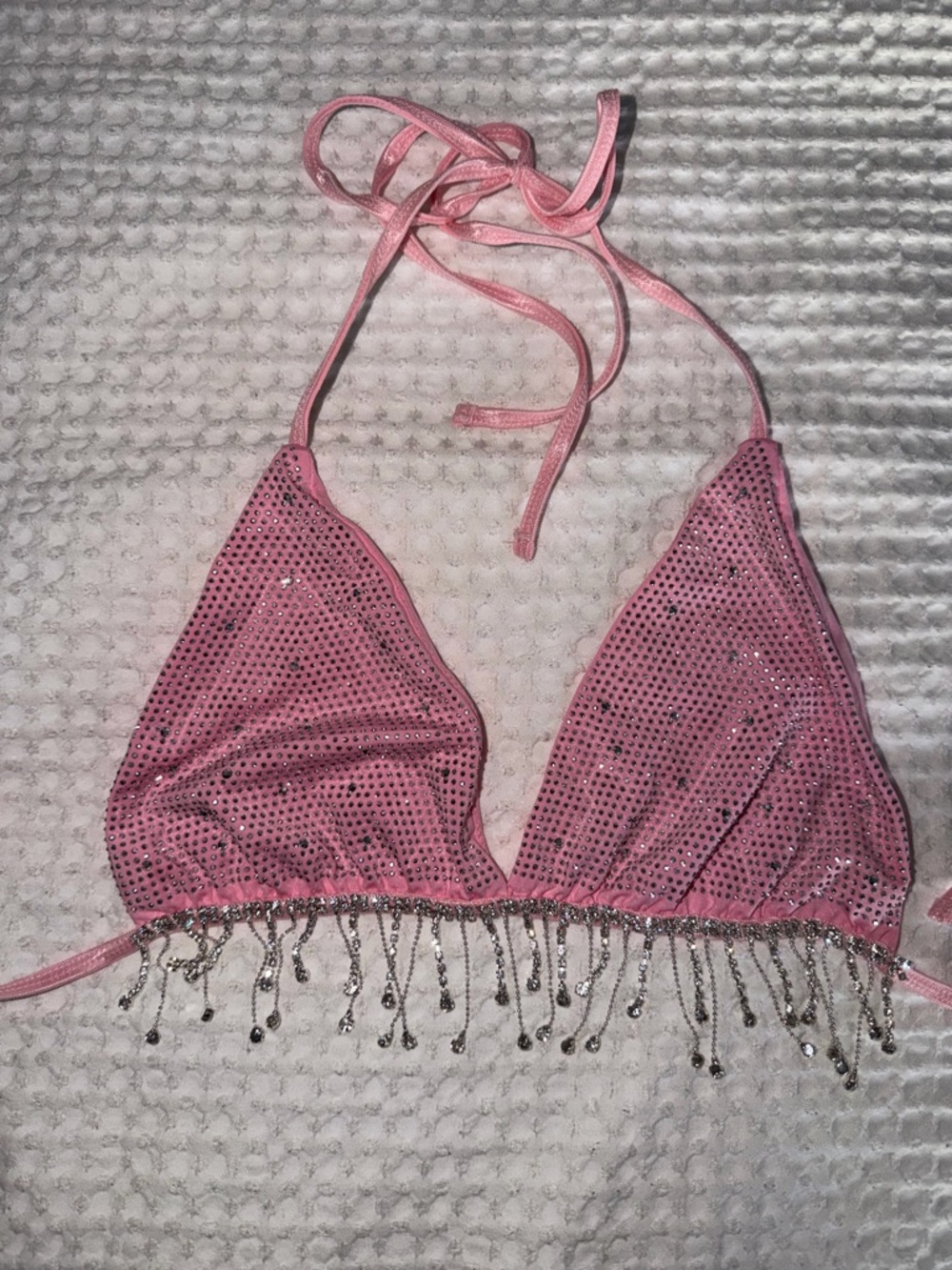 Rhinestone Bikini Top